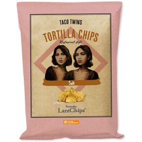 Bild på Lantchips Taco Twins Tortillachips Salt 120g