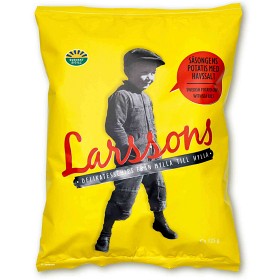 Bild på Larssons Chips Säsongens Potatis Havssalt 125g