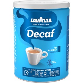 Bild på Lavazza Caffè Decaffeinato Finmalet Kaffe Burk 250g