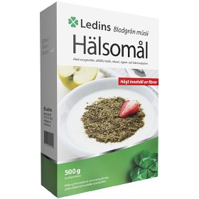Bild på Ledins Hälsomål Bladgrön, kalorisnål musli 500 g