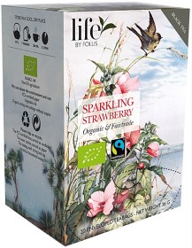 Bild på Life by Follis Sparkling Strawberry 20 tepåsar