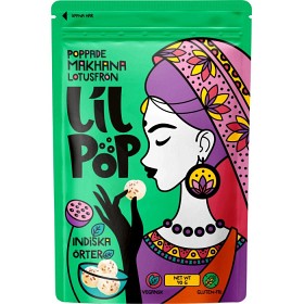 Bild på Lil Pop Poppade Lotusfrön Indiska Örter 40g