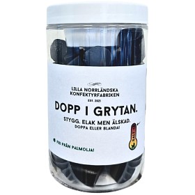 Bild på Lilla Norrländska Konfektyrfabriken Dopp i Grytan - Stygg 250g