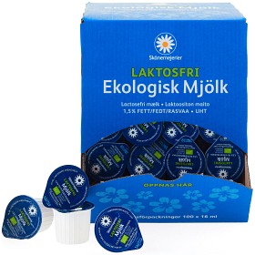 Bild på Skånemejerier Ekologisk Laktosfri Mjölk Portionsförpackad 100x16ml
