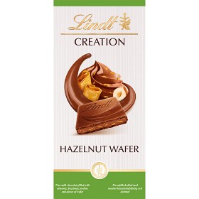 Bild på Lindt CREATION Hazelnut Wafer 150g