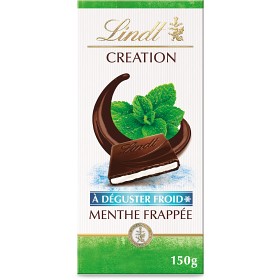 Bild på Lindt CREATION Uppfriskande Mint Mjölkchoklad 150g