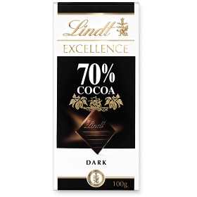 Bild på Lindt EXCELLENCE 70% Kakao Mörk Choklad 100g