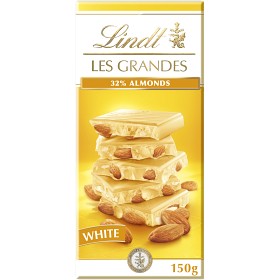 Bild på Lindt LES GRANDES White Almond 150g