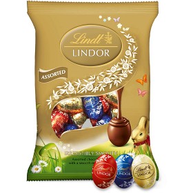 Bild på Lindt LINDOR Mini Chokladägg Assorted 90g