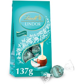 Bild på Lindt LINDOR Coconut Chokladpraliner 137g