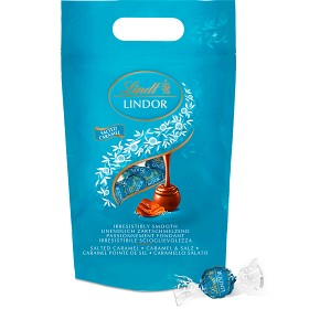 Bild på Lindt LINDOR Salted Caramel Mjölk Chokladpraliner 80st, 1kg