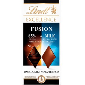 Bild på Lindt Milk Salt Excellence Fusion 85% 100g