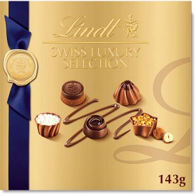 Bild på Lindt SWISS LUXURY SELECTION Chokladask Exklusiva Praliner 143g