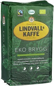 Bild på Lindvalls Kaffe Krav Fairtrade Brygg 450g