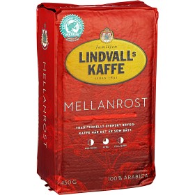 Bild på Lindvalls Kaffe Mellanrost 450g