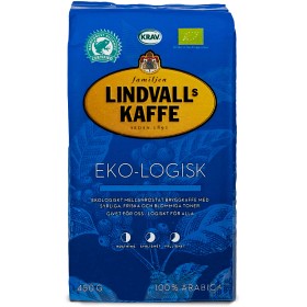 Bild på Lindvalls Kaffe EKO-logisk 450g