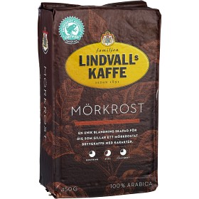 Bild på Lindvalls Kaffe Mörkrost 450g