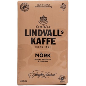 Bild på Lindvalls Kaffe Mörkrost 450g