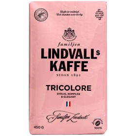 Bild på Lindvalls Kaffe Tricolore 450g