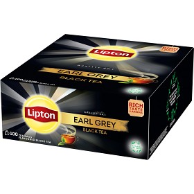 Bild på Lipton Earl Grey Black Tea 100-tepåsar