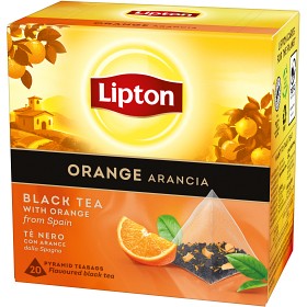 Bild på Lipton Orange Black Tea Pyramid 20-pack