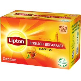 Bild på Lipton English Breakfast 20 tepåsar