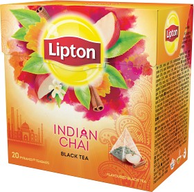 Bild på Lipton Black Tea Indian Chai 20 tepåsar
