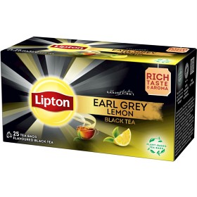 Bild på Lipton Rich Earl Grey Lemon 25 tepåsar