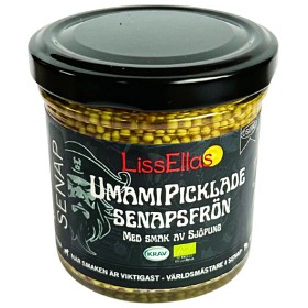 Bild på LissEllas Umamipicklade Senapsfrön med smak av Sjöpung 150g
