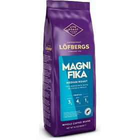 Bild på Löfbergs Kaffe Magnifika Hela Bönor 400g