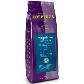 Bild på Löfbergs Kaffe Magnifika Hela Bönor 400g
