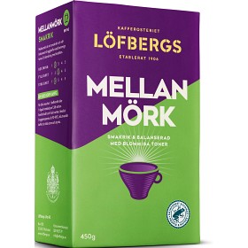 Bild på Löfbergs Kaffe Mellanmörk 450g