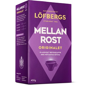 Bild på Löfbergs Mellanrost Originalet Bryggkaffe 450g