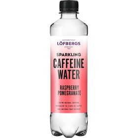 Bild på Löfbergs Sparkling Caffeine Water Hallon & Granatäpple 50cl