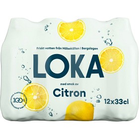 Bild på Loka Citron 12x33cl Flaska inkl pant