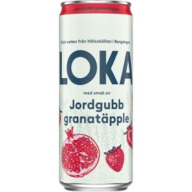 Bild på Loka Jordgubb & Granatäpple 33cl