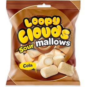 Bild på Loopy Clouds Marshmallow Sour Cola 100g