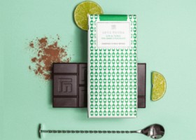 Bild på Love Cocoa Mörk choklad 70 %, Gin & Tonic 80 g