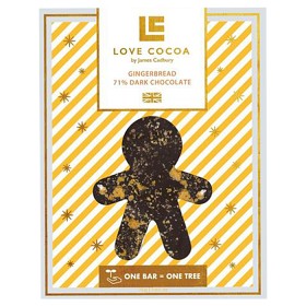 Bild på Love Cocoa Mörk Choklad Gingerbread 75g