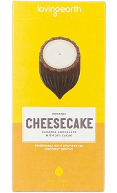 Bild på Loving Earth Cheesecake Caramel Chocolate 80 g