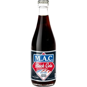 Bild på M.A.C. Black Cola Läsk Glas 330ml