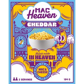Bild på Mac Heaven Mac & Cheese Cheddar 184g