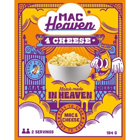Bild på Mac Heaven Mac & Cheese 4 Cheese Lovers 184g