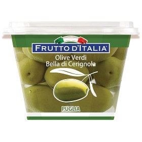 Bild på Madama Oliva Frutto Cerignola Oliver Apulien 480/250g