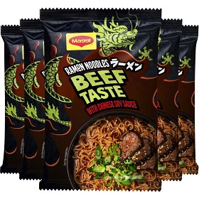 Bild på Maggi Nudlar Ramen Beef 12x62g