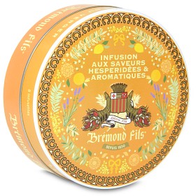 Bild på Maison Brémond Örtte Citrus & Lakrits Metallburk 8 Tepåsar