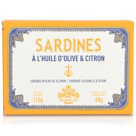 Bild på Maison Brémond Sardiner med Olivolja & Citron 115g