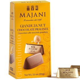 Bild på Majani Gianduja Nut Chokladpraliner Presentask 90g