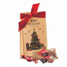 Bild på Majani Presentpåse Chokladmix Granar 168g
