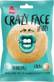 Bild på Malaco Crazy Face Fizzy 80 g